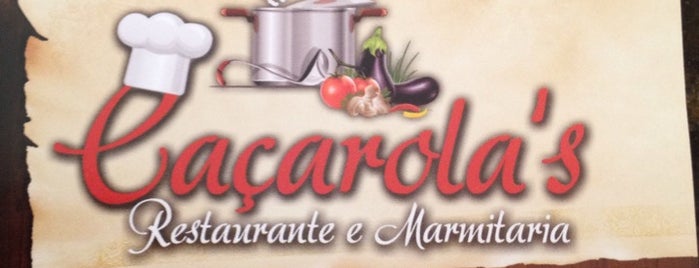 Caçarolas Restaurante e Marmitaria is one of สถานที่ที่บันทึกไว้ของ Ana.