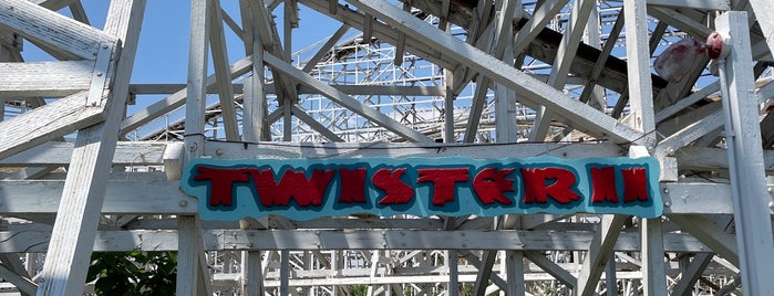 Twister II is one of Rollercoasters I’ve Conquered.