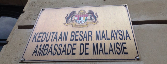 Ambassade de Malaisie is one of Malaysian Embassy.