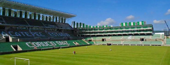 Estadio de futbol Agustín Coruco Díaz is one of ☭ ☫ ★ Canchas del País ☪ Ⓐ ✪.