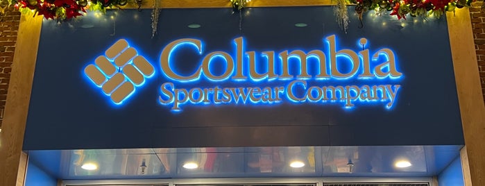 Columbia Sportswear is one of A : понравившиеся места.