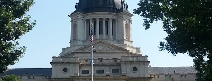 South Dakota Capitol Building is one of All Caps.