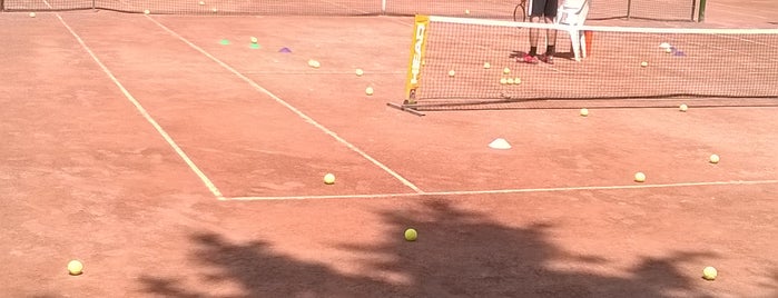 Nepliget, Építők Tenisz Klub is one of Teniszpályák.