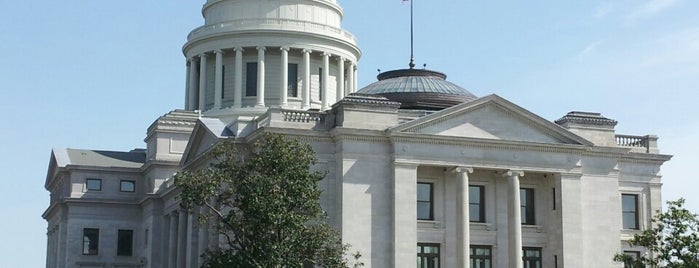 Arkansas State Capitol is one of All Caps.