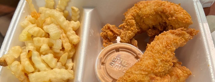 Raising Cane's Chicken Fingers is one of Sandwich Places.