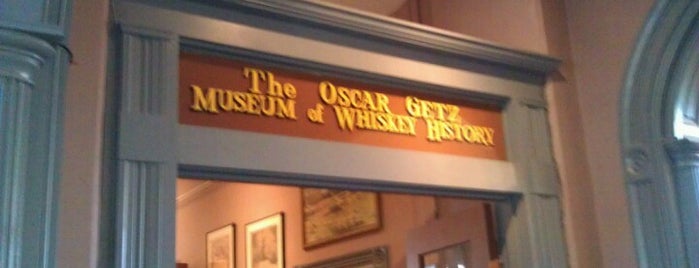 Oscar Getz Museum of Whiskey History is one of Places to See - Kentucky.