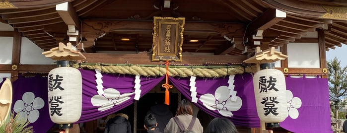 日置天神社 is one of 河内国交野郡の神社.