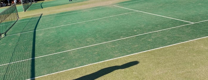 碑文谷テニスコート is one of 行ったことのあるテニスコート.