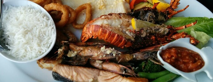 The Fishermans Wharf is one of The 15 Best Places for Seafood Platter in Dubai.