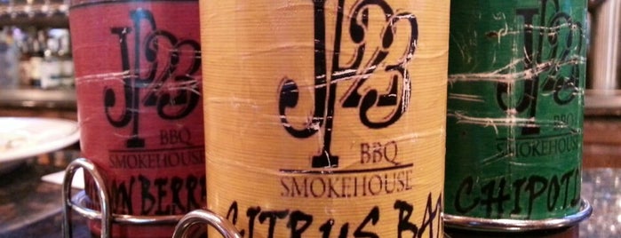 JP23 BBQ & Smokehouse is one of Lieux qui ont plu à E.