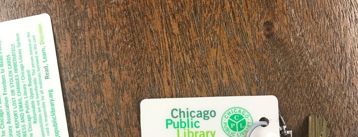 Chicago Public Library - Blackstone Branch is one of Joel'in Beğendiği Mekanlar.