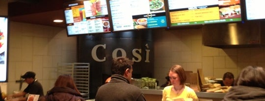 Cosi is one of Grabbing Lunch on the Go in Chicago's Loop.