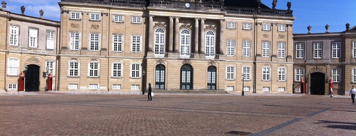 Amalienborg is one of Copenhagen.