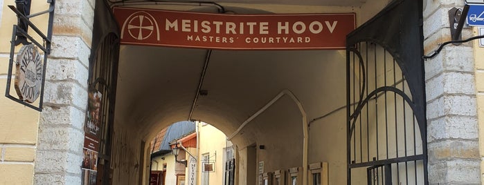 Meistrite Hoov is one of My Tallinn.