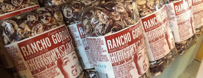 Rancho Gordo New World Specialty Food is one of Kat'ın Beğendiği Mekanlar.