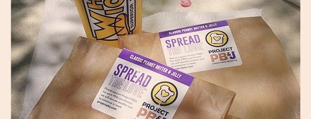 Which Wich? Superior Sandwiches is one of Adam’s Liked Places.