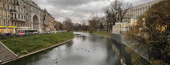 Строгановский мост is one of Все мосты Санкт-Петербурга.