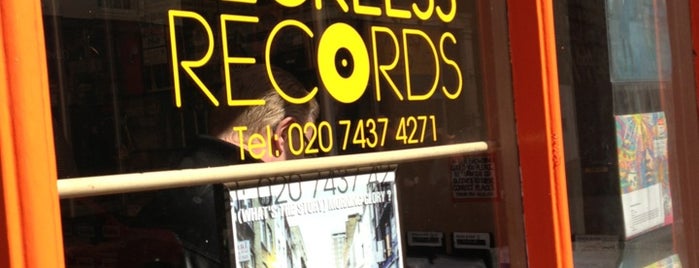 Reckless Records is one of London.