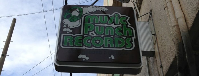 MUSIC PUNCH RECORDS is one of CD屋・レコード屋 in Okinawa.