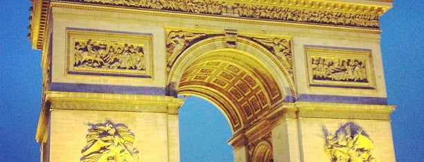Arc de Triomphe is one of list paris.