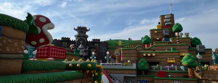 Super Nintendo World is one of Japan.