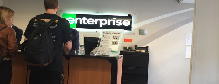 Enterprise Rent-A-Car is one of San Francisco - May 2017.