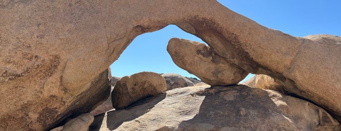 Arch Rock is one of Palm Springs.