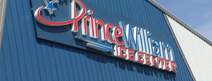 Prince William Ice Center is one of Tempat yang Disukai Nigel.