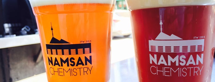 NAMSAN CHEMISTRY is one of The 15 Best Places for Beer in Seoul.