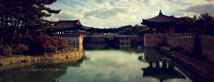 Donggung Palace and Wolji Pond in Gyeongju is one of South Korea.