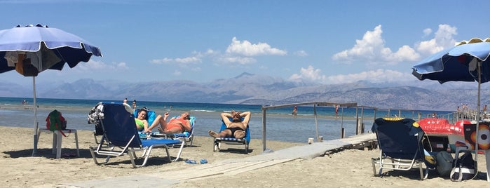 Kalamaki Beach is one of Corfu beaches.