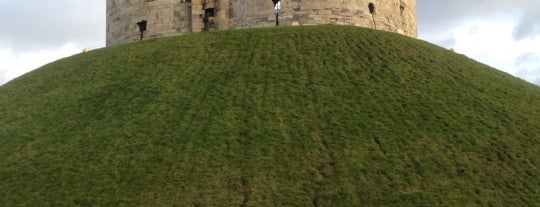 Clifford's Tower is one of Yorkshire: God's Own Country.