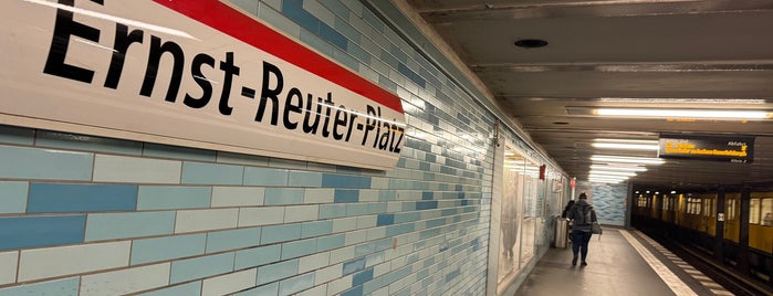 U Ernst-Reuter-Platz is one of Berlin - Nahverkehr.