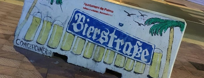 Bierstrasse is one of Mallorca.