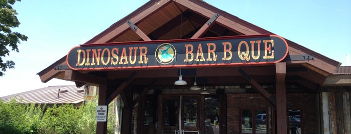 Dinosaur Bar-B-Que is one of upstate.
