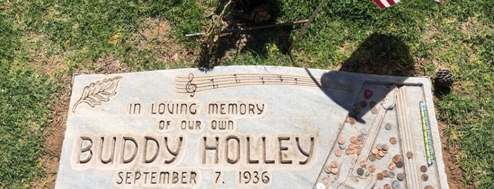 Buddy Holly's Grave is one of Texas Vintage Signs.