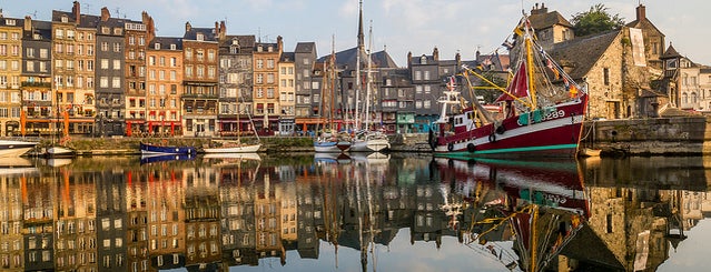 Port d’Honfleur is one of D-Day 70th Anniversary (UMD Alumni Travel).