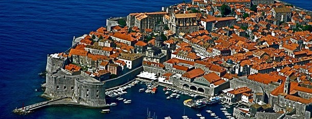 Dubrovnik Port is one of Italian Inspirations (UMD Alumni Travel).