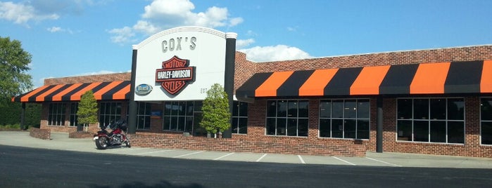 Cox's Harley-Davidson is one of Jacob’s Liked Places.
