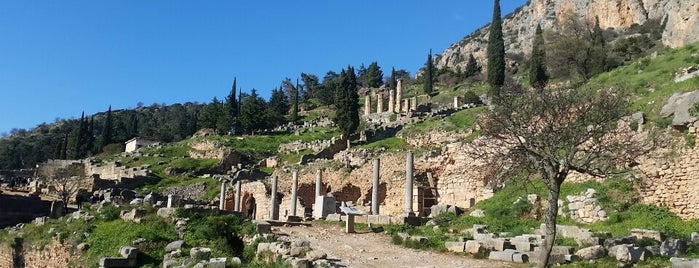 Archaeological Site of Delphi is one of Greece.