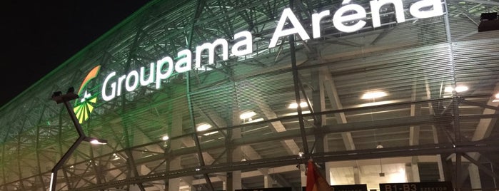 Groupama Aréna is one of 2014/2015.