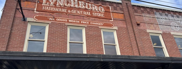 Lynchburg Hardware & General Store is one of Southern Tennessee.