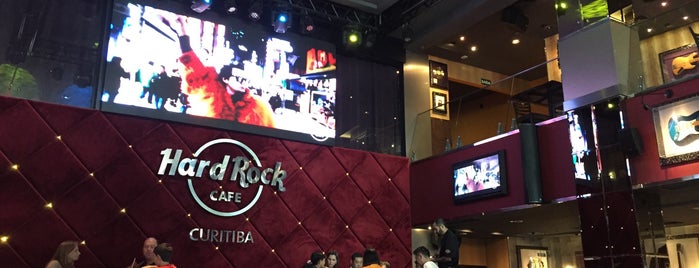 Hard Rock Cafe Curitiba is one of Curitiba Não É Brasília?.
