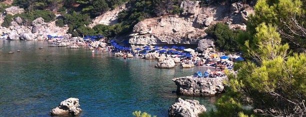 Anthony Quinn Bay is one of Greece. Rhodes.