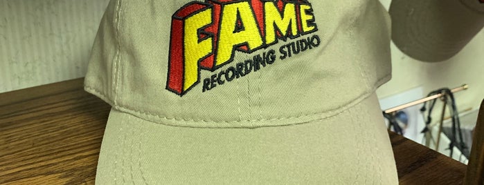 Fame Recording Studios of Muscle Shoals is one of Gespeicherte Orte von Caroline.