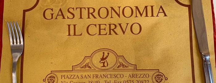 Gastronomia Il Cervo is one of Must-visit Food in Arezzo.