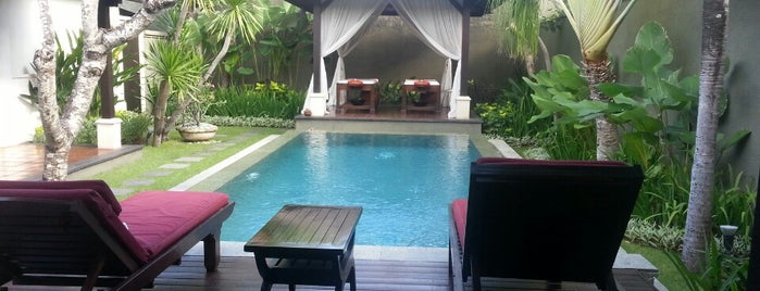 The Ulin Villas & Spa Bali is one of Orte, die Shamus gefallen.