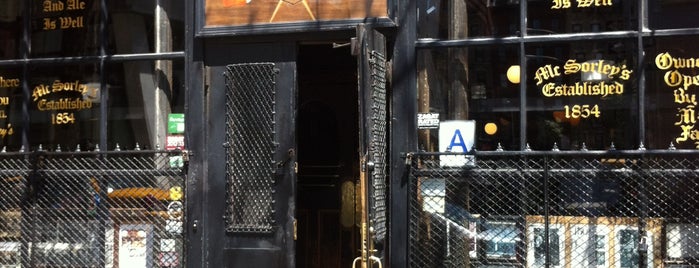 McSorley's Old Ale House is one of NYC List.