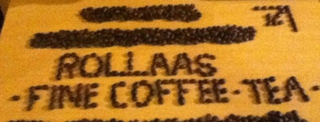 Rollaas Coffee & Tea is one of Coffee, Books, and Biscuits.