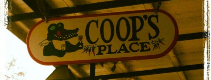 Coop's Place is one of Must Eat NOLA.